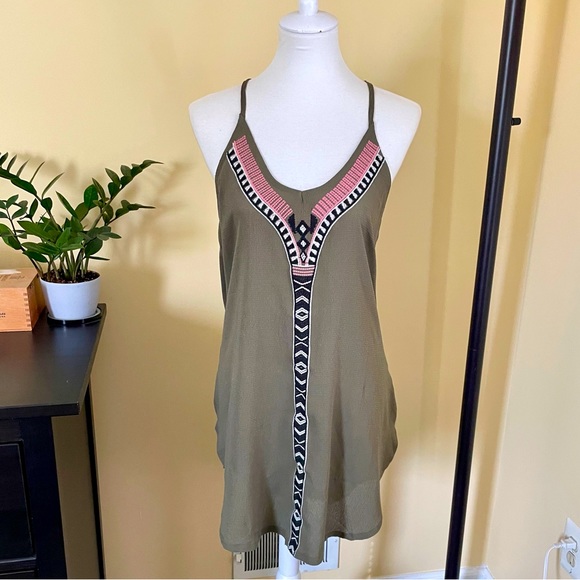 Green Beach Cover-up - Picture 1 of 6